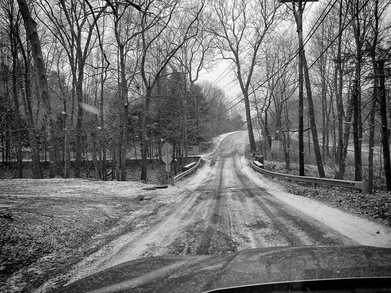 Snowy Road ©2021 by bret wills